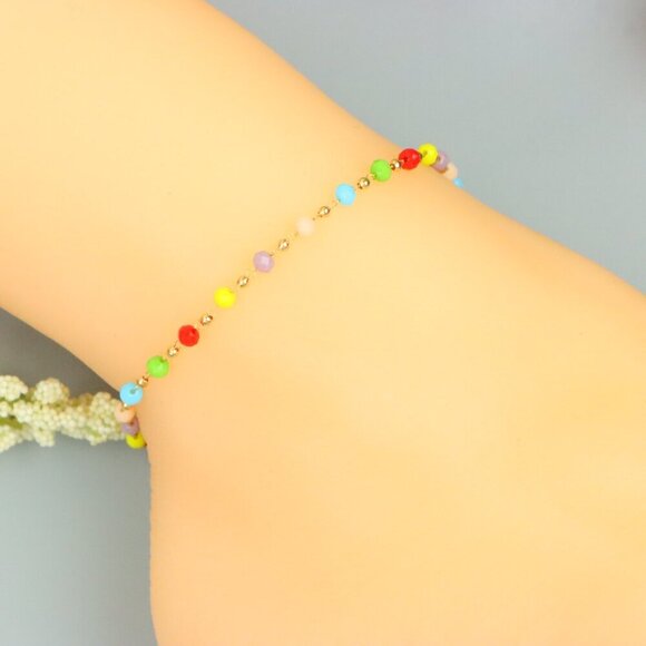 Handmade Anklet – A Stylish Choice for Women, Thoughtful Gift Idea, EVCH1502 - Picture 3 of 10